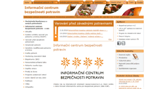 Desktop Screenshot of bezpecnostpotravin.cz